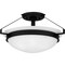 Quoizel Semi-Flush Mount Semi Flush 2 Lights Matte Black QSF5581MBK - alternate 4